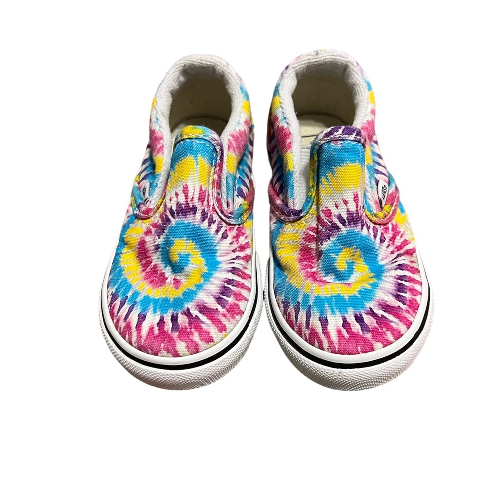 Tye die toddler vans